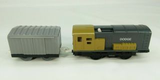 Thomas & Friends Trackmaster motorized train engine Dodge w box car 5