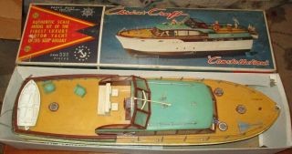 Hard To Find Marx Model Chris Craft Constellation Yacht Assemble