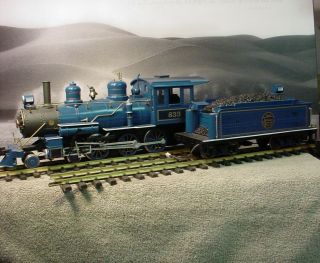 Bachmann G Scale 4 - 6 - 0 Jersey Central Steam Locomotive 833 Tender