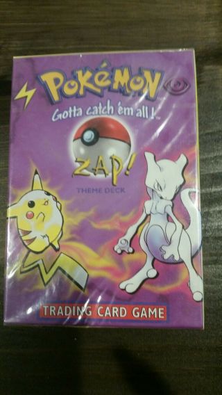 Pokémon Trading Card Game Zap Theme 1999 - 2000 Series Wotc