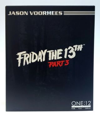 One:12 Friday The 13th Part 3 Jason Voorhees Mezco Toyz Figure Horror