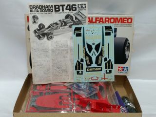 TAMIYA 1/20 BRABHAM BT46 ALFA ROMEO Model Kit 20007 Niki Lauda Nelson Piquet 2 2