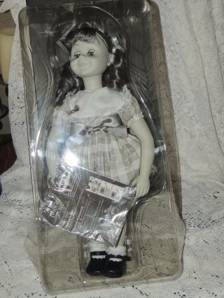 The Twilight Zone Talky Tina 18 " Talking Doll - Black & White - Limited Edition