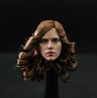 Zctoys Female Head Sculpt 1:6 Scale Scarlett Johansson Black Widow F 12 " Body