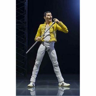 BANDAI S.  H.  Figuarts Freddie Mercury Queen Action Figure w/ Tracking 2