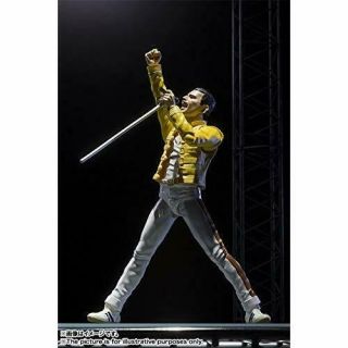 BANDAI S.  H.  Figuarts Freddie Mercury Queen Action Figure w/ Tracking 4