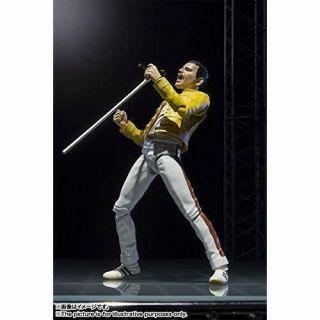 BANDAI S.  H.  Figuarts Freddie Mercury Queen Action Figure w/ Tracking 5