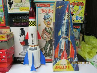 Apollo 11 Battery Operated Space Rocket N 60 
