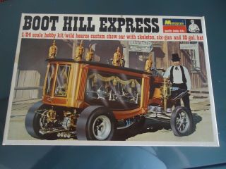 Monogram Boot Hill Express Model Kit Pc188 1967
