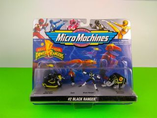 Micro Machines Power Rangers 2 Black Rangers