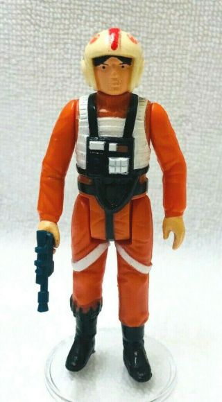 Star Wars Vintage Luke X - Wing Pilot Complete Action Figure.  (no Coo).  Near
