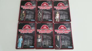 The Rocky Horror Picture Show Set Of 6 Reaction Figures By Funko