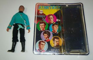 1974 Mego 8 " Doll Star Trek - Dr.  Mccoy Complete W/ Card & Bubble
