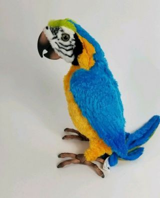 Hasbro Furreal Friends Squawkers Mccaw Talking Parrot Bird Only Great