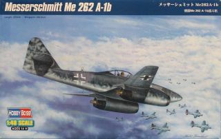 Hobby Boss 1:48 Messerschmitt Me 262 A - 1 B Plastic Model Kit 80375u
