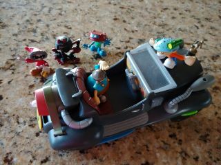 Codename Kids Next Door - R.  O.  A.  D.  S.  T.  A.  R.  Vehicle Car With All 5 Figures