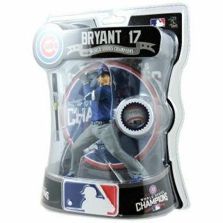 Kris Bryant Chicago Cubs W.  S.  Champs Imports Dragon Baseball Figure L.  E.  /2004