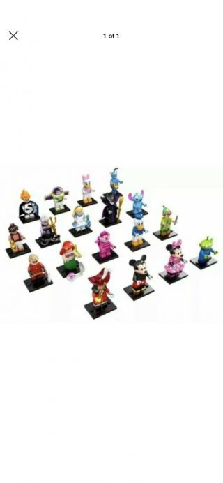 Lego Disney Minifigures Series 1 Complete Set
