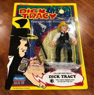 Playmates 1990 Dick Tracy Coppers And Gangsters Action Figure Disney