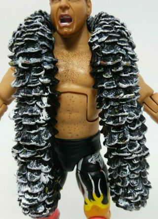 Wwe: Hollywood Hulk Hogan Elite Wrestling Figure Custom Painted Boa Accessory Eh
