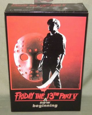 Jason Voorhees Friday The 13th Part V A Beginning 7 " Scale Figure Neca