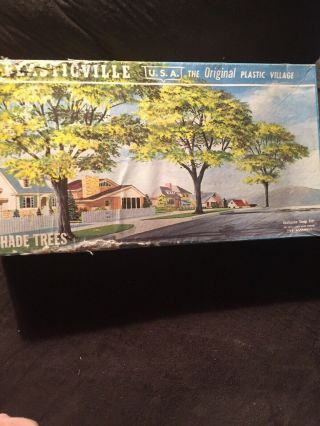 Plasticville O S Scale Shade Trees 1628 - 100