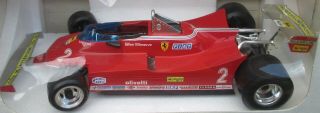 Burago 1:14 Formula One Ferrari T5 2 Gilles Villeneuve And Wrench