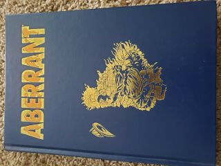 Aberrant Core Rulebook Deluxe Limited Edition.  Roleplaying Game Superhero Rpg