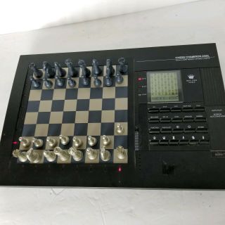 Radio Shack Chess Champion 2150l Garry Kasparov Electronic Chess Game W Battery
