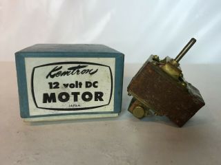 1/24 12 Volt Dc Kemtron Slot Car Motor Estate Find