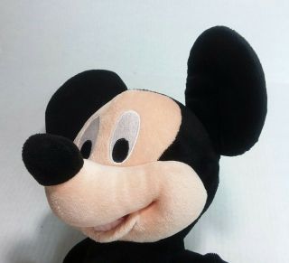 Mickey Mouse Large Plush Stuffed Toy - Disney Store Tag - 20 " Tall