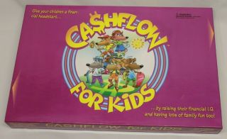 Cashflow For Kids Board Game Complete Rich Dad Poor Dad Kiyosaki Homeschool
