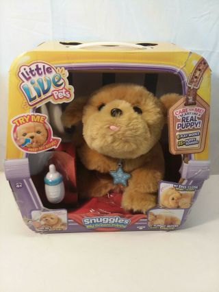 Little Live Pets Snuggles My Dream Puppy Kids Boys Girls Toys Realistic Open Box