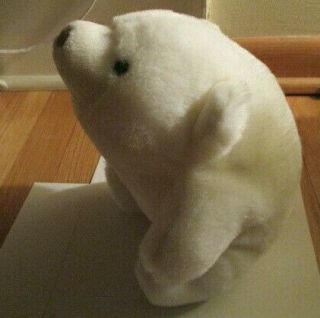 VINTAGE 1980 Snuffles Gund Polar Bear Plush Stuffed Animal 9 