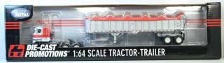 1/64 DCP Die - Cast Promotions Tractor Trailer Intl Transtar Sprucewood Farm 31647 2