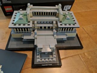 Lego Architecture The Imperial Hotel (21017) Complete W/ Instructions & Box