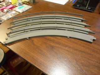 (8) Vintage Revell 1/32 Scale Slot Car 14 " Radius Curve Outer Aprons