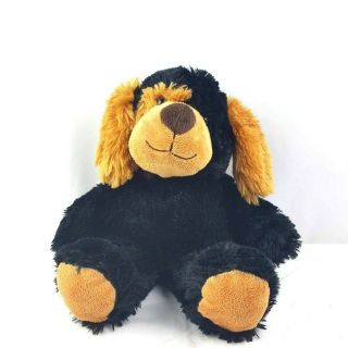 Dan Dee Plush Dog Puppy Black Tan Collectors Choice 12 " Floppy Ears Spaniel