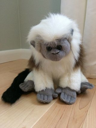 Adorable Cotton Top Tamarin Monkey Stuffed Animal Makes A Great Gift