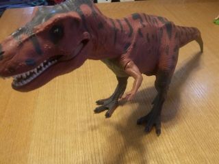 1993 Kenner Jurassic Park Red Tyrannosaurus T - Rex Jp 09 Electronic Partly