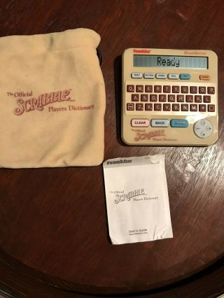 Franklin Electronic Dictionary Official Deluxe Scrabble Players Scr - 228 Handheld