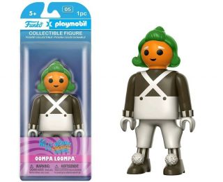 5 " - 7 " Figures - - Willy Wonka And The Chocolate Factory - Oompa Loompa Playmobil