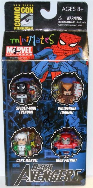 Minimates Marvel Sdcc 2009 Dark Avengers 4 Piece Box Set 1 Awesome