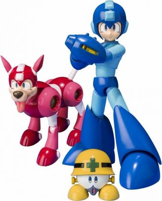 D - Arts Mega Man Rockman Action Figure Bandai Tamashii Nations From Japan
