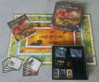 Talisman: The Magical Quest Game (board Game,  Revised 4th Edition) Base Complete