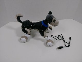 Zoomer Best Friend Shadow Robotic Dog Puppy 2012 Spin Master W Charging Cord