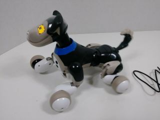 Zoomer Best Friend Shadow robotic dog puppy 2012 Spin Master w charging cord 4