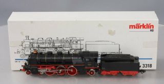 Marklin 3318 Ho Scale Class 18.  4 Steam Locomotive & Tender/box