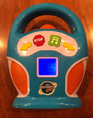 Discovery Kids Digital MP3 Portable Music Player Boombox W/SD Card Slot 3