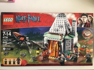 Lego Harry Potter Hagrid’s Hut (4738) Nisb Retired Very Rare Htf